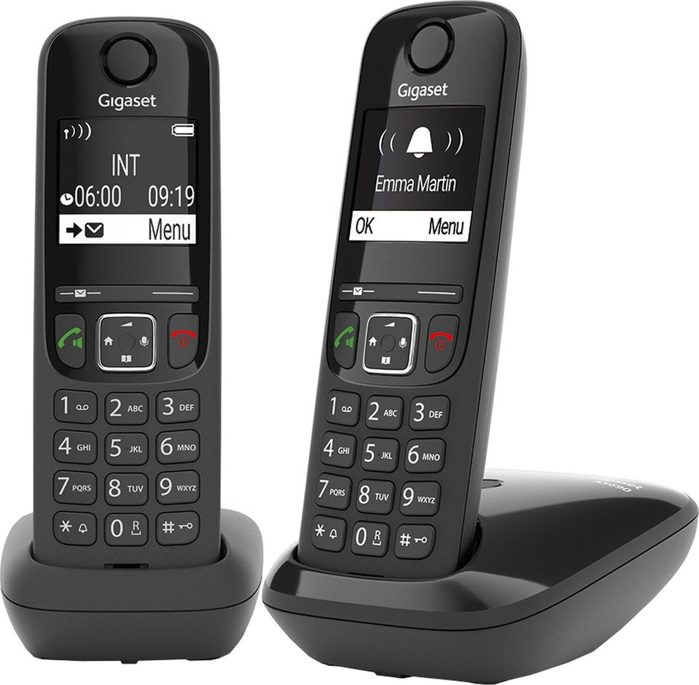 телефон dect gigaset as690 duo (71) фото