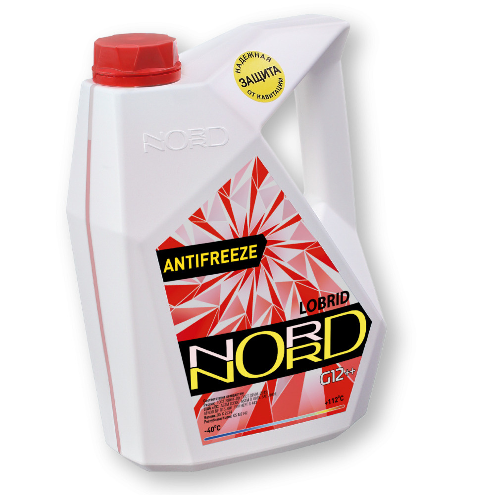 Антифриз Nord High Quality Antifreeze, Готовый раствор купить по выгодной  цене в интернет-магазине OZON (493701153)