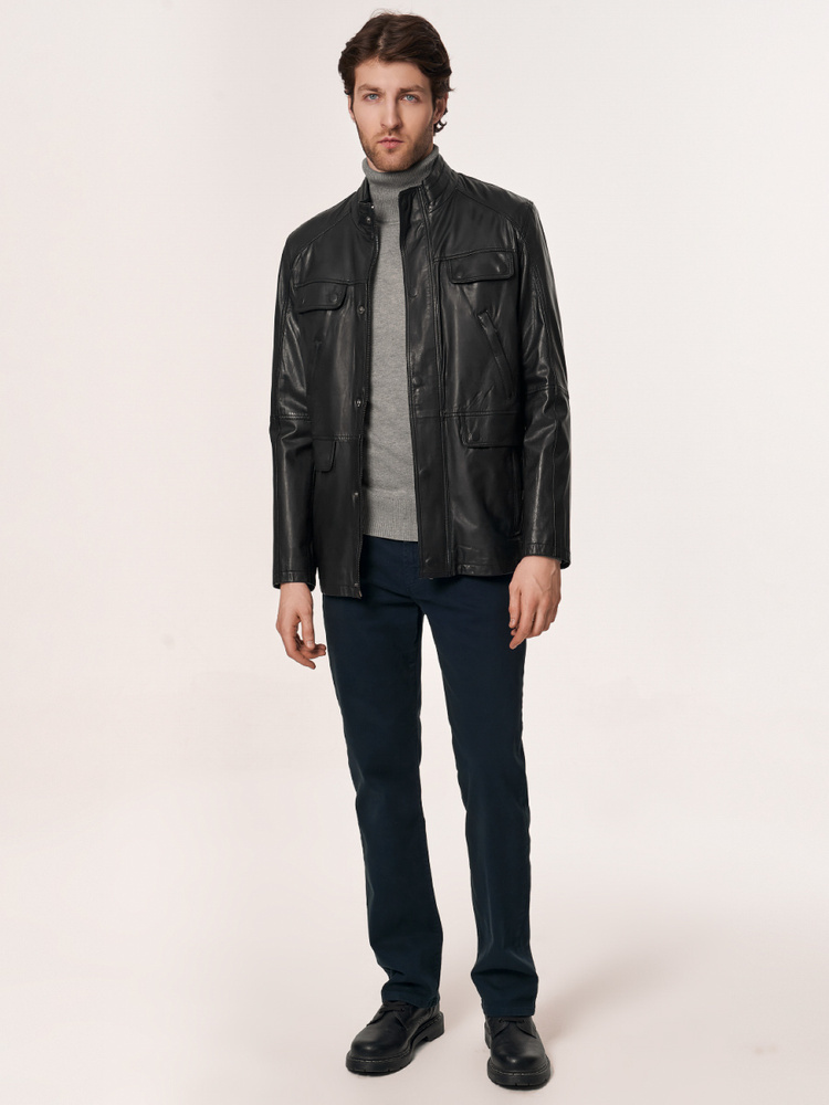 Куртка кожаная JORG WEBER CASUAL - купить с доставкой по выгодным ценам ...