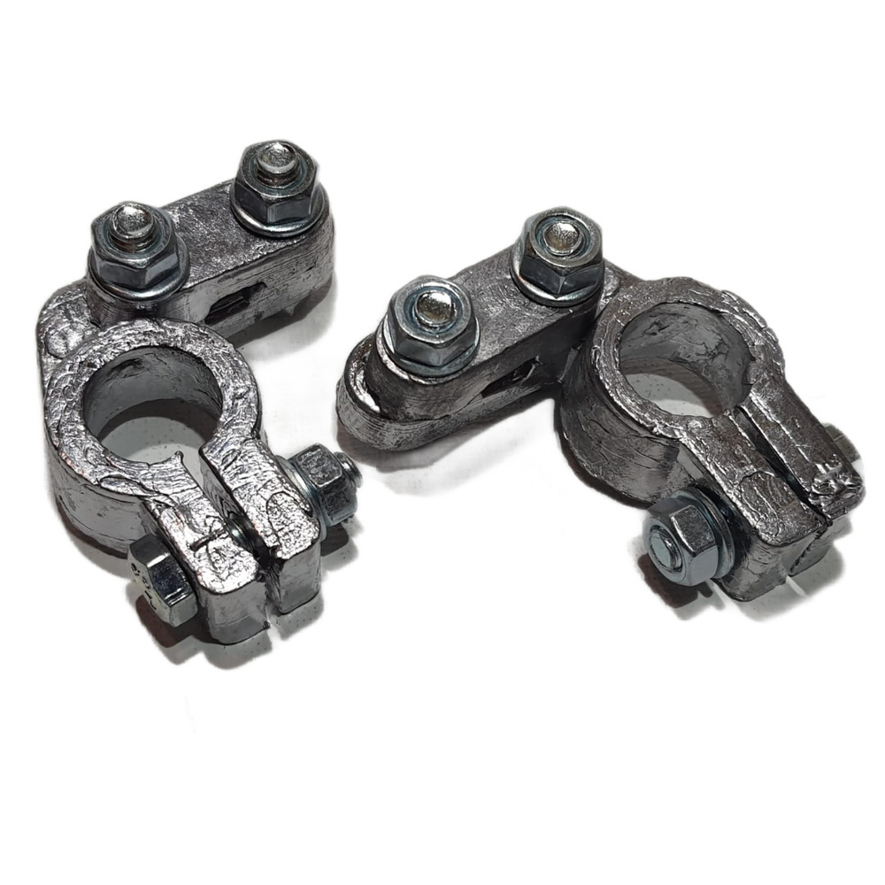 Клеммы для аккумулятора TA-F33 свинец, ком-2шт. (под зажим провода ...