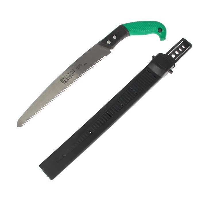 Ножовка садовая, 270 мм, ножны, пластиковая ручка #1