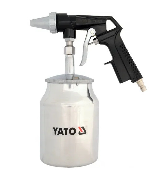 Пескоструйный пистолет с бачком YATO, 1 л., Al, 0,8 MPa (max), 160 л/мин, YT-2376  #1