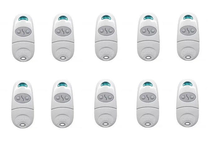 Пульт CAME 001 TOP-432NA, 2х канальный, 433.92 МГц 10 шт - купить с ...