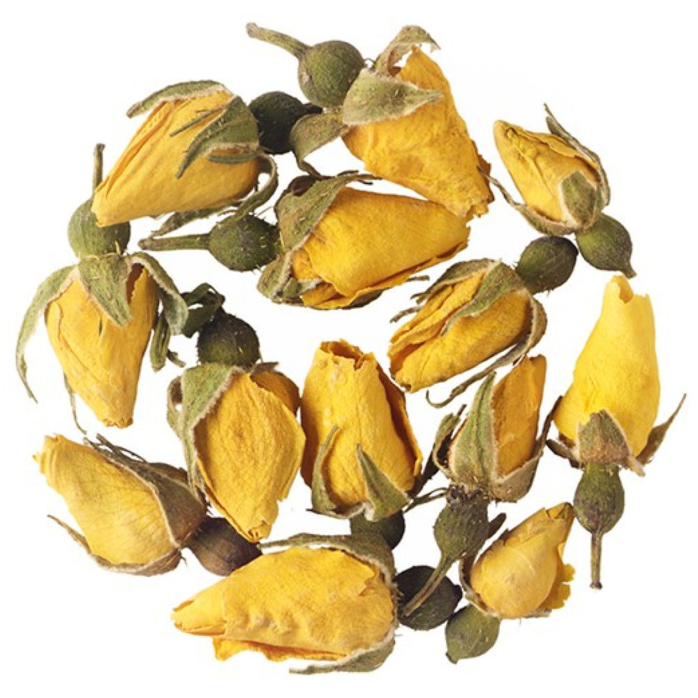 Цветочный Чай Бутоны Роз Желтой, 50 г. Tea Dealer, (Rose Buts Tea ...