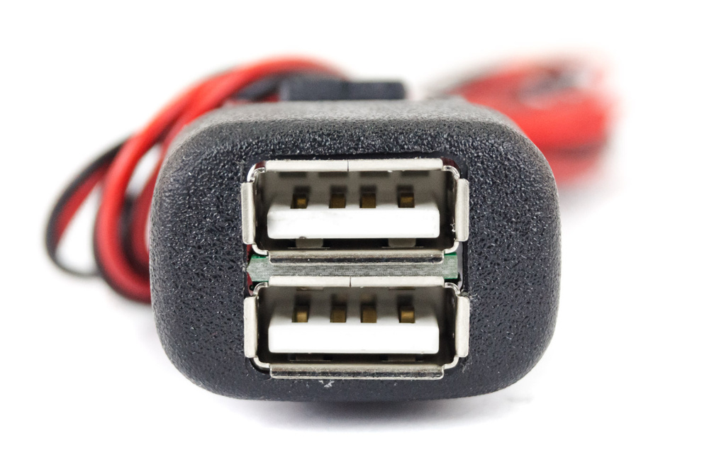 USB зарядное на 2 слота для ВАЗ 2108-21099, 2110-2112 с европанелью ...