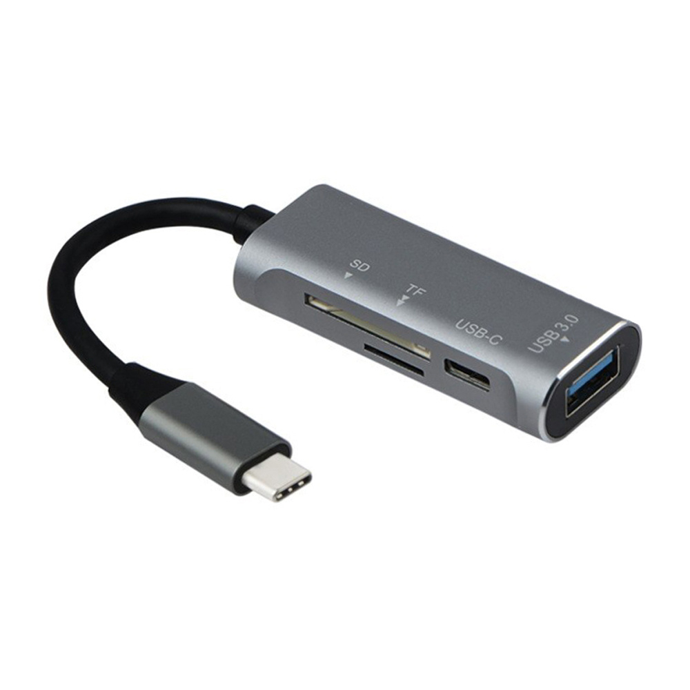 USB hub / Разветвитель с картридером Type-C / USB 3.0 ORIENT JK-329 ...