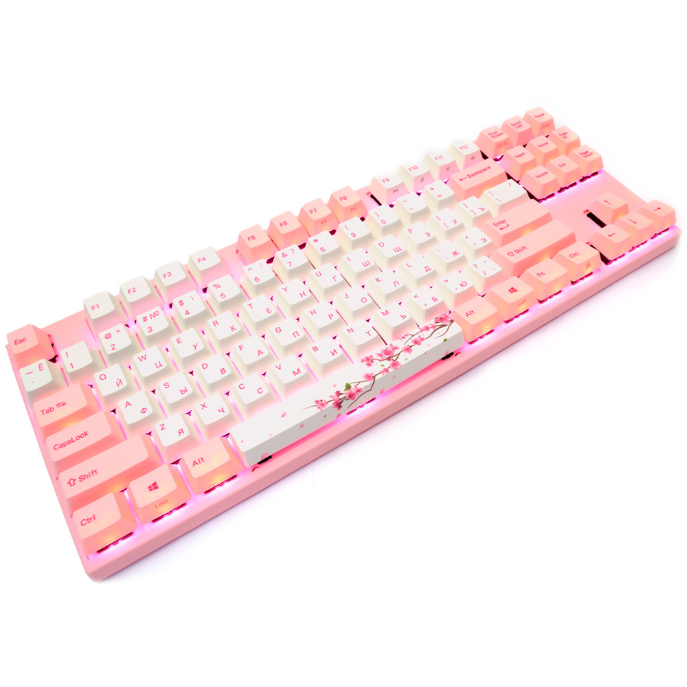 Клавиатура varmilo va87m. Varmilo va87m Sakura. Varmilo va87m Sakura, Switches Silent Red. Varmilo va87m Sakura Cherry MX Silent Red.