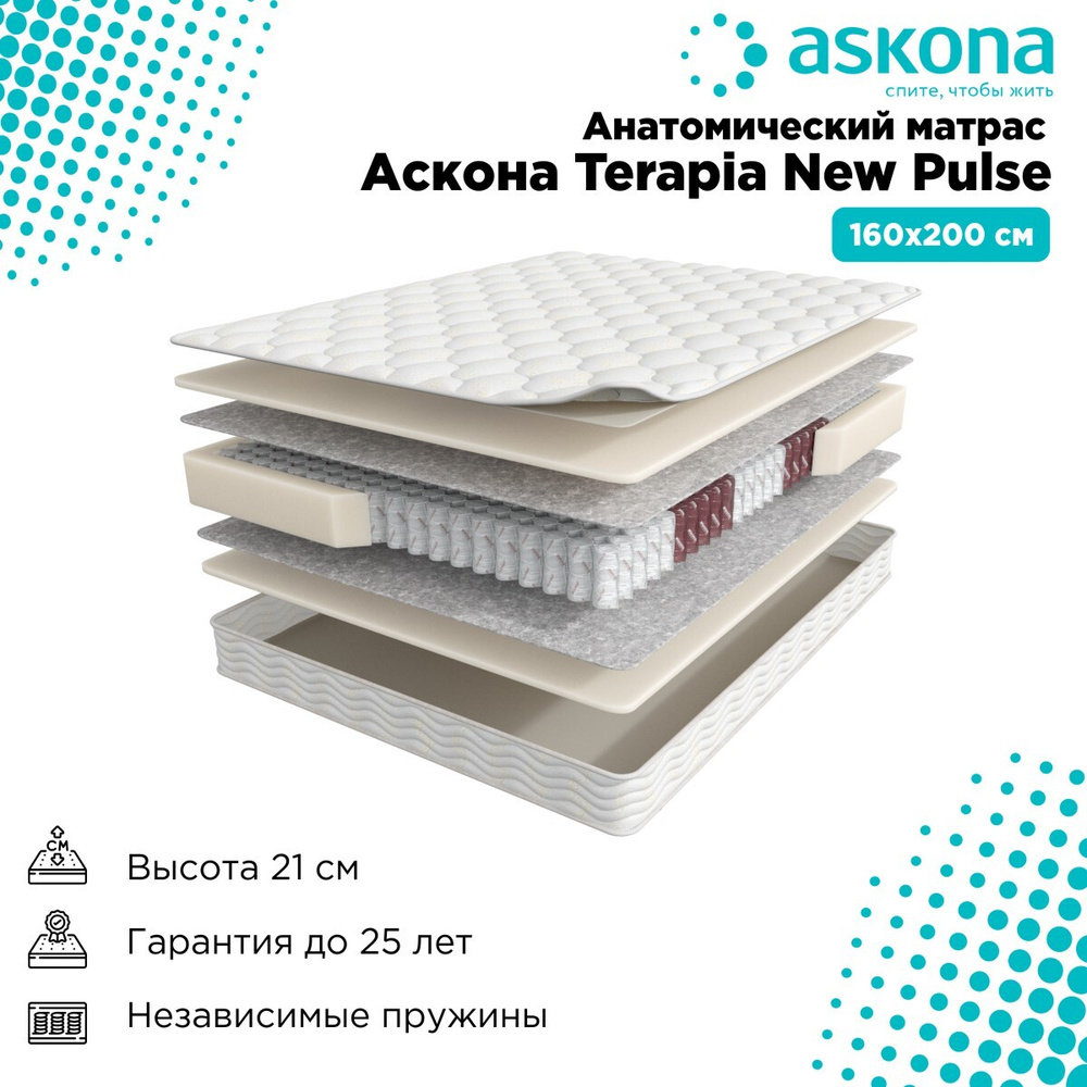 Матрас askona terapia pulse