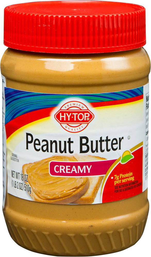 Паста арахисовая Hy-Top Peanut Butter Мягкая 510г 3 шт #1