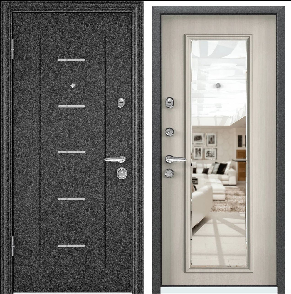 Размеры входных металлических дверей с коробкой торекс - 91 фото