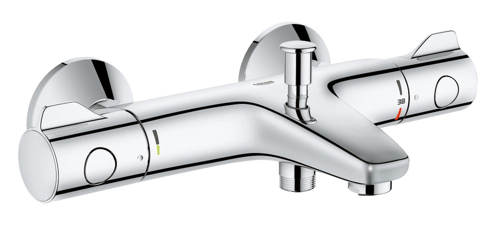 GROHE 34567000 Grohtherm 800 Термостат для ванны 1/2", настенный монтаж  #1