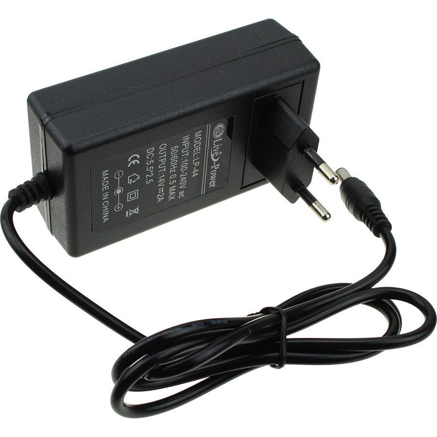 Блок питания 14В 2А импульсный, штекер питания 5.5*2.5 - купить по ...