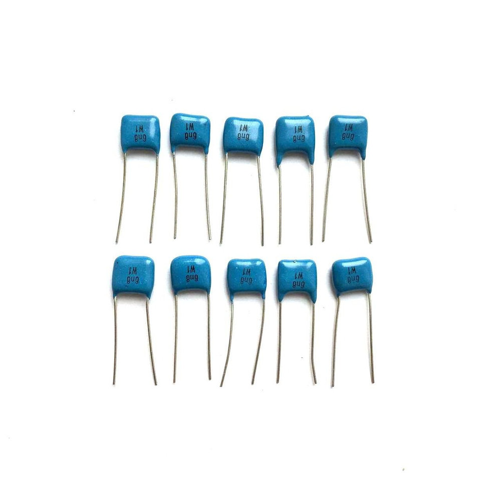 10 шт Конденсатор К73-24В 6800 пФ 100 В - купить с доставкой по ...