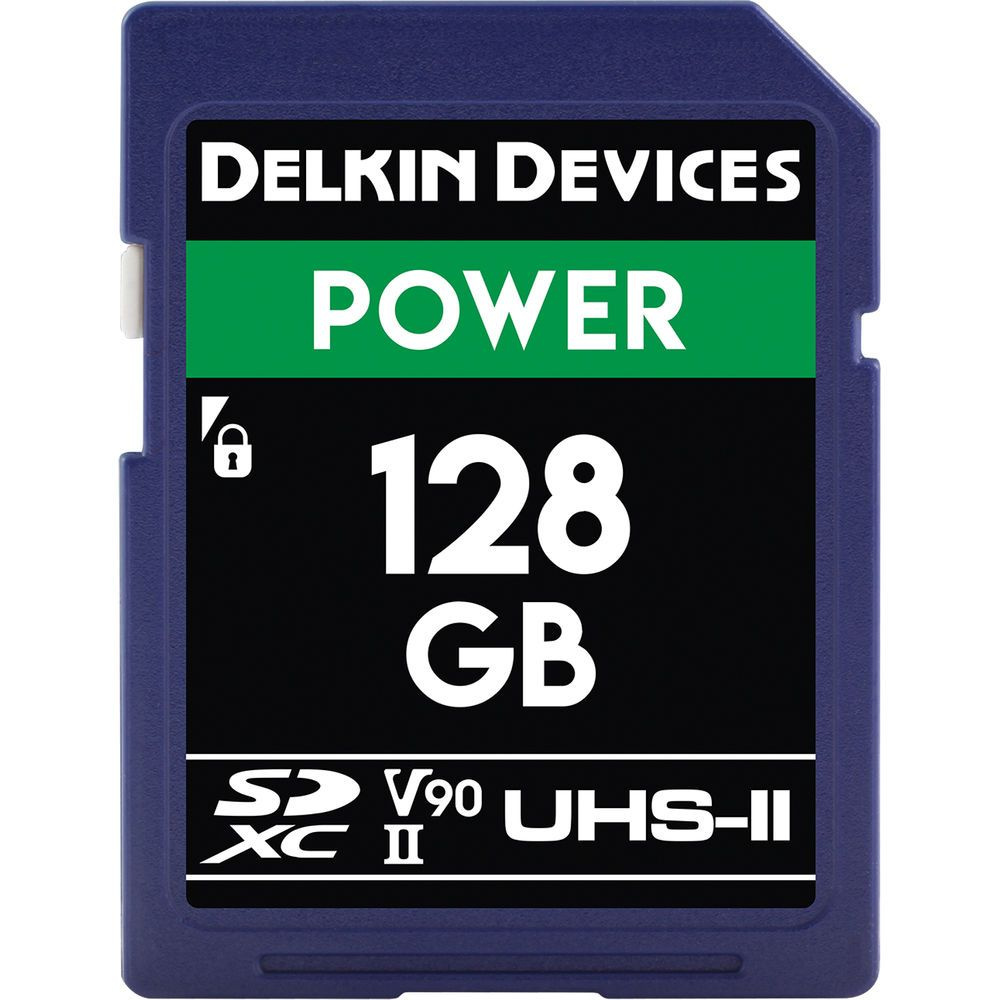 Карта памяти DELKIN 128GB POWER SDXC UHS-II 2000X (V90) (DDSDG2000128) #1