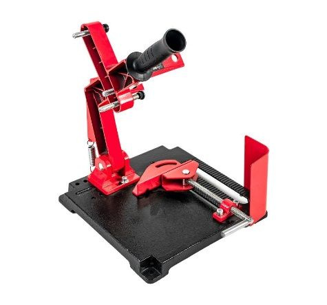 Стойка для УШМ (диаметр круга 180-230мм, угловые тиски 45 град, литое ...