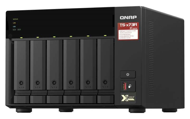 QNAP TS-673A-8G NAS сервер сетевое хранилище #1