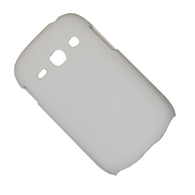 Чехол для Samsung S6810/S6812 задняя крышка пластик ребристый Nillkin белый #1