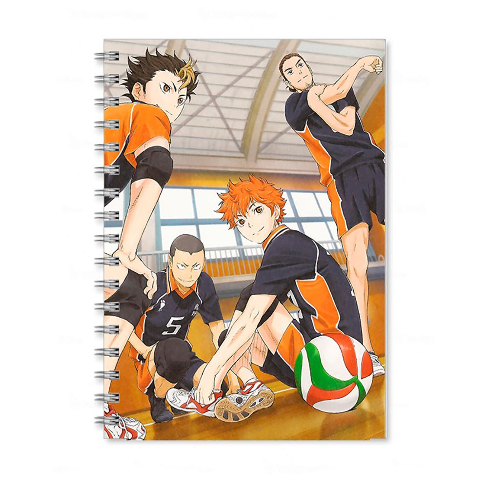 Скетчбук по аниме Волейбол!! (Haikyuu!!) А5 40 листов - купить с доставкой  по выгодным ценам в интернет-магазине OZON (762985658)