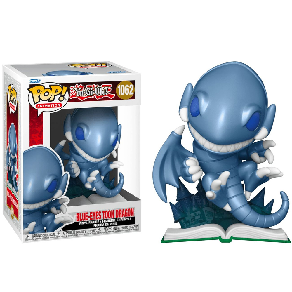 Фигурка Funko POP Blue-Eyes Toon Dragon из аниме Yu-Gi-Oh! 1062 /  Голубоглазый Мультяшный Дракон / Югио / Фанко ПОП - купить с доставкой по  выгодным ценам в интернет-магазине OZON (769859668)