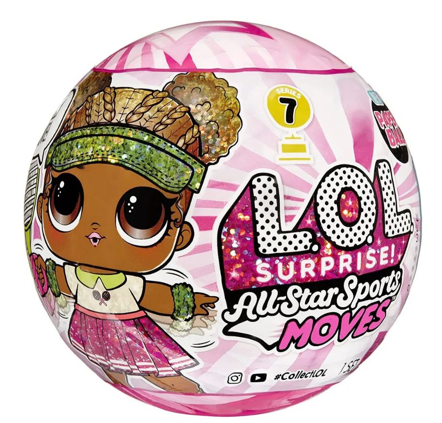 Кукла L.O.L. Surprise! All-star Sports, moves серия, летние игры 584209,  Кукла ЛОЛ Сюрприз Спортивные движения - купить с доставкой по выгодным  ценам в интернет-магазине OZON (770149764)