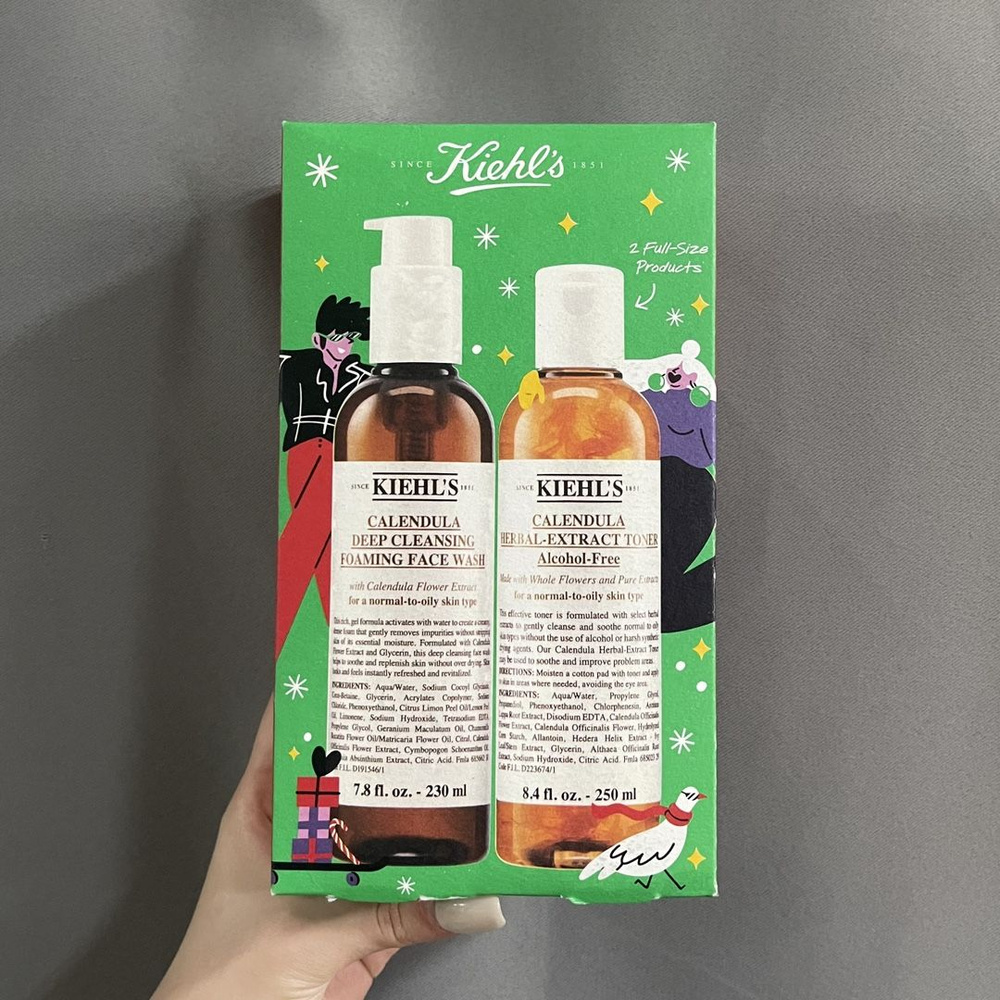 Kiehl's Набор косметики по уходу за кожей Устраните темные круги под глазами Снимают покраснение и отек #1