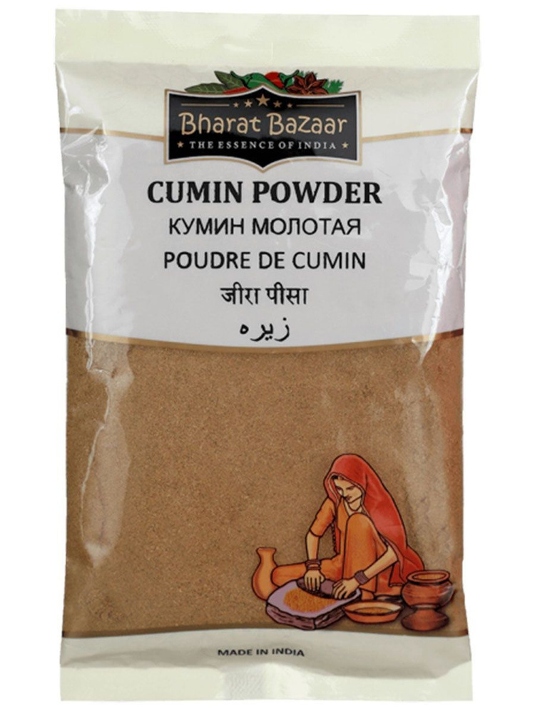 Кумин молотый (Jeera Powder) Bharat Bazaar, 400 г - купить с доставкой ...