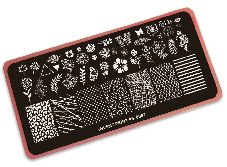 Swanky Stamping Halloween Nail Stamping Plates 087