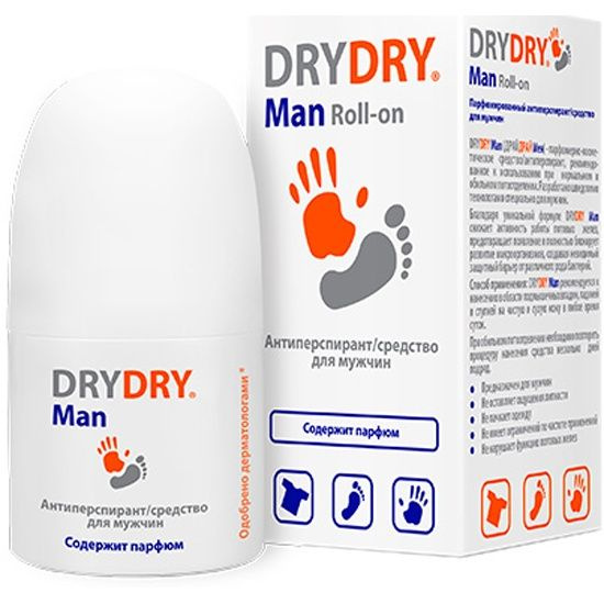 Дезодорант-антиперспирант для мужчин Dry Dry Man, 50 мл #1