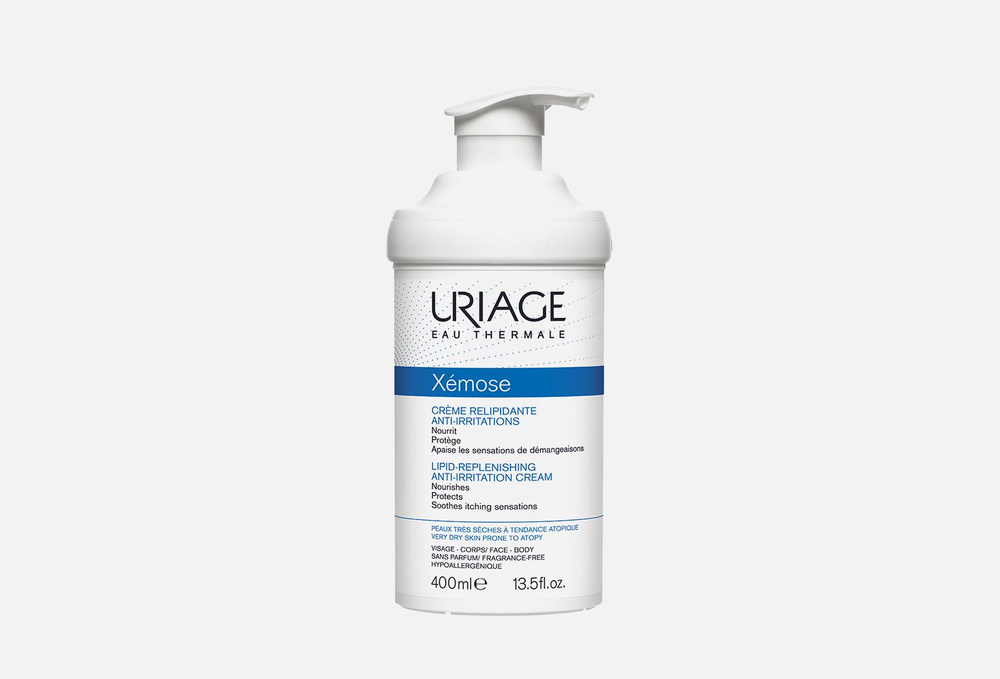 Крем липидовосстанавливающий против раздражений uriage xemose lipid-replenishig anti-irritation cream #1