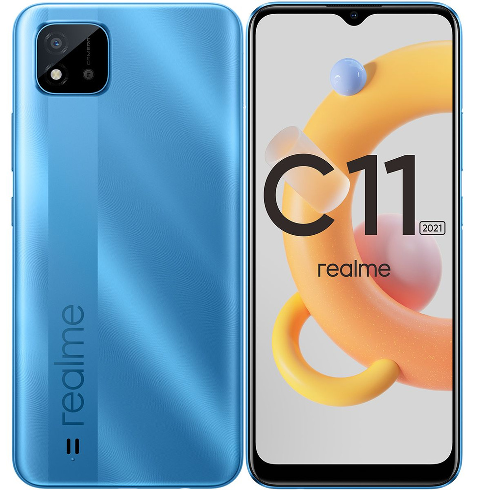 realme Смартфон 2/32 ГБ, Micro-SIM, голубой #1