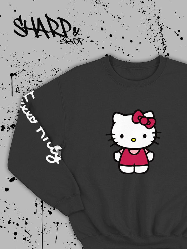 Свитшот Толстовки, свитшоты и худи Hello Kitty Sharp&Shop #1