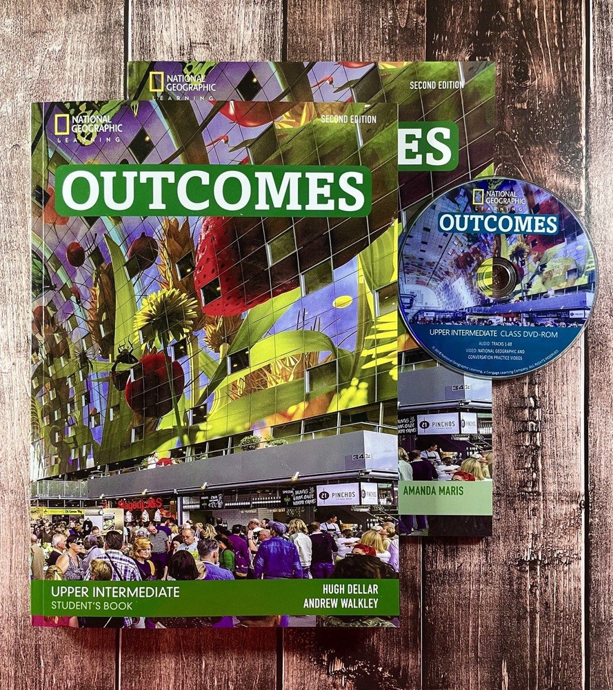 Outcomes. Upper-intermediate (Полный комплект) Students Book+Workbook и CD.  - купить с доставкой по выгодным ценам в интернет-магазине OZON (843857485)