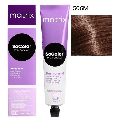 Крем краска MATRIX SoColor Pre-Bonded 506М, 90 мл #1