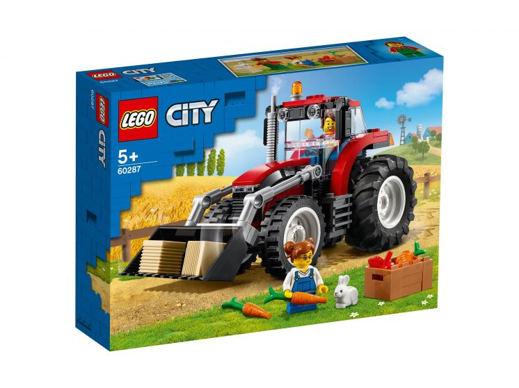 Конструктор LEGO City Great Vehicles Трактор 148 деталей (60287)