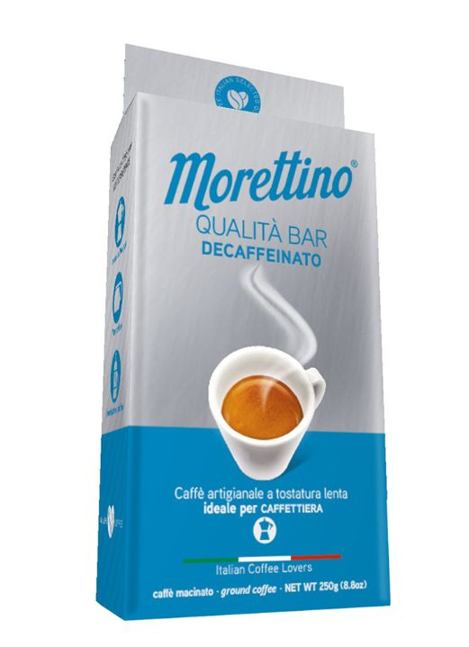 Кофе молотый Qualita Bar без кофеина, Morettino, 250 г, Италия #1