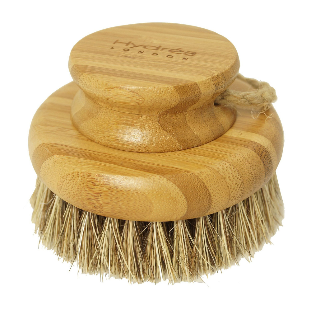 Массажная щетка средней жесткости, с натуральной щетиной, из конского ...