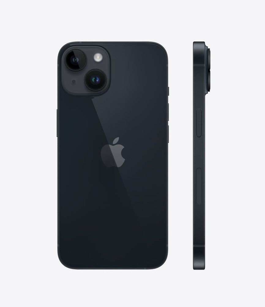 Муляж iPhone 14 Plus Black / С ЛОГО ЯБЛОКО / Черный