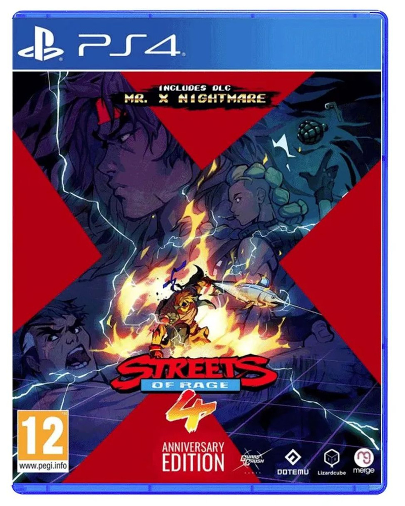 Игра Streets of Rage 4 Anniversary Edition (PS4) (PlayStation 5,  PlayStation 4, Русские субтитры) купить по низкой цене с доставкой в  интернет-магазине OZON (868804348)