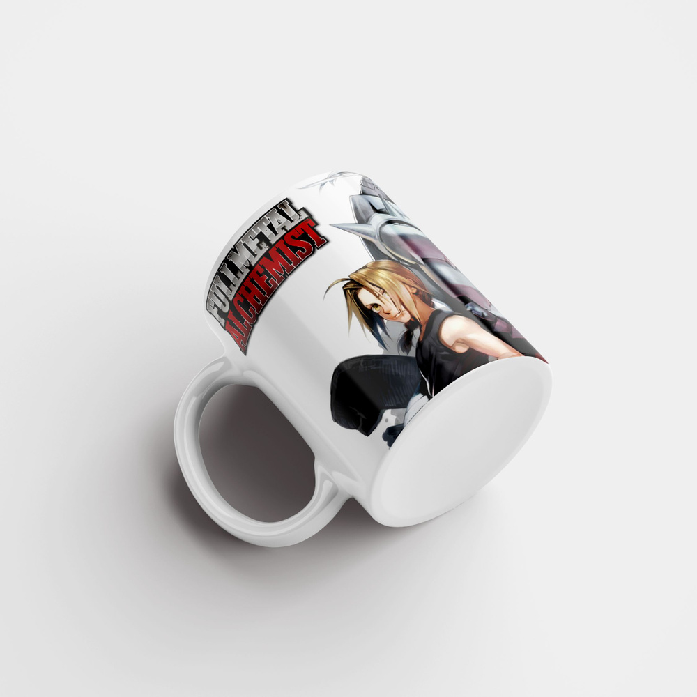 Кружка Стальной алхимик, Fullmetal Alchemist, Цельнометаллический алхимик, Альфонс Элрик, Alphonse Elric, #1