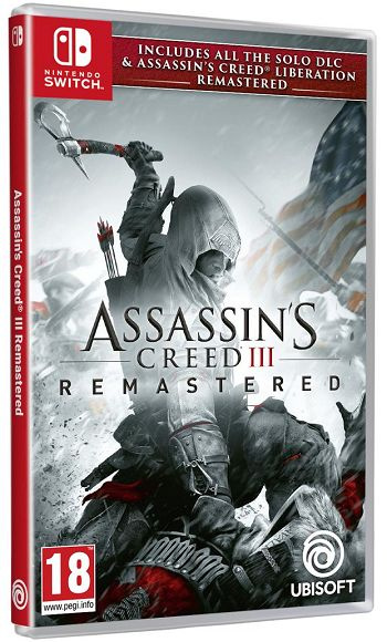 Игра Assassin's Creed 3 (III) Обновленная версия (Nintendo Switch, Русская версия)  #1