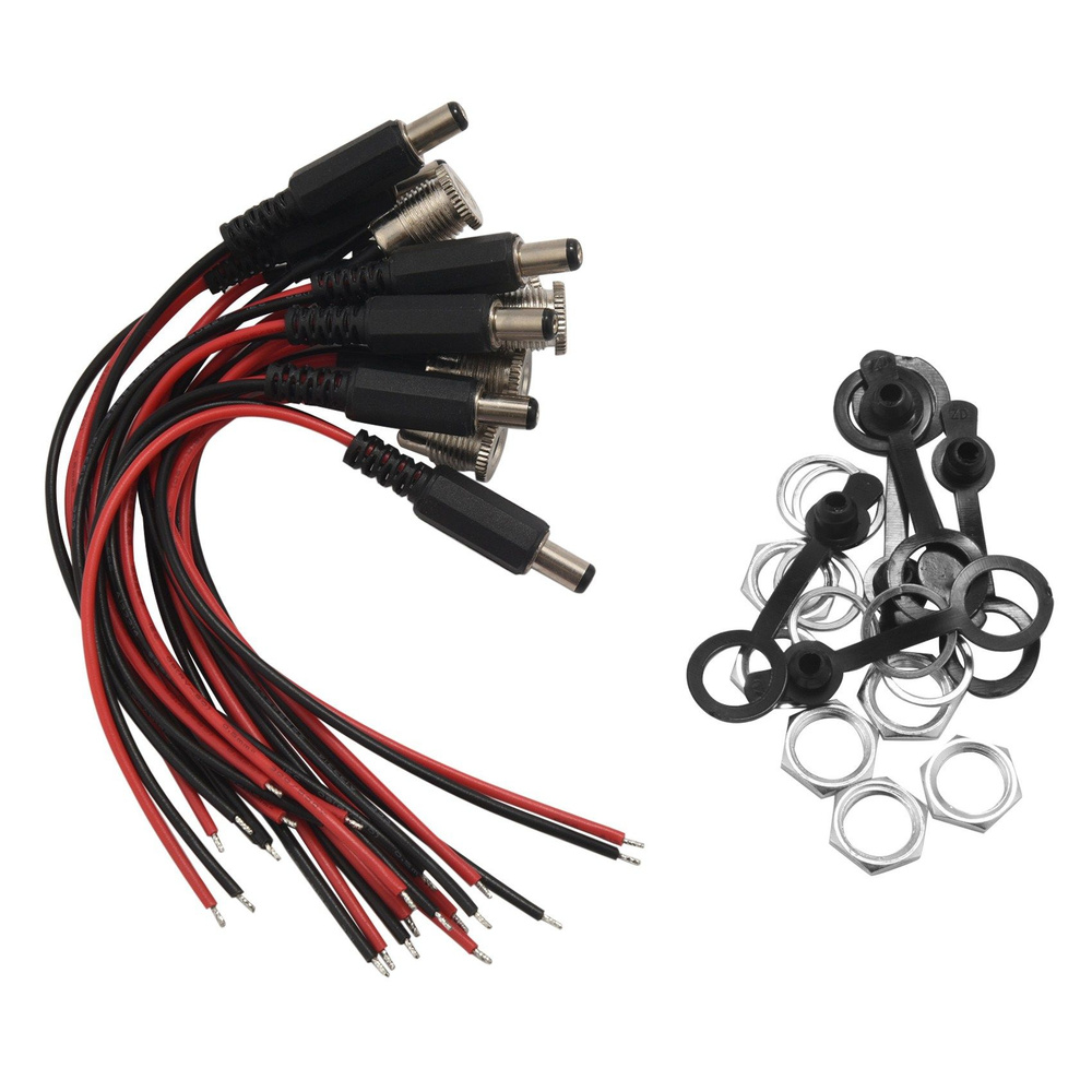 6 шт. разъемы питания постоянного тока, гнездовая розетка с штепсельной ...