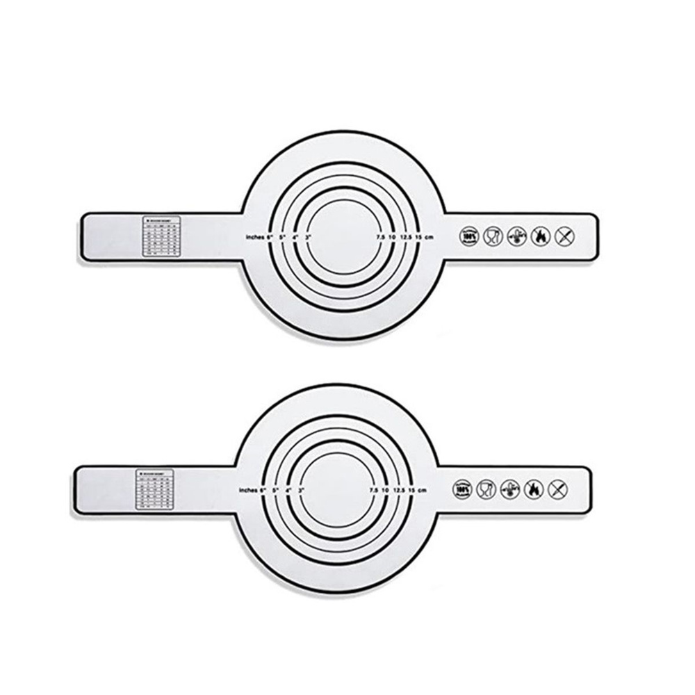 2шт силиконовый коврик для выпечки хлеба в духовке 8,3-дюймовые ...
