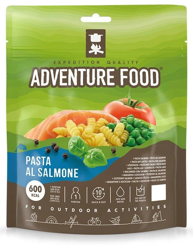 Паста с лососем Adventure Food Pasta al Salmone #1