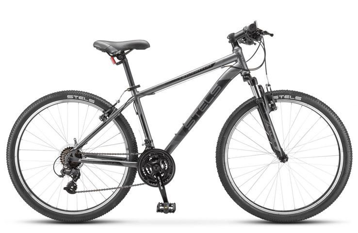 Велосипед STELS Горный Navigator-500 V 26" F020 20" Серый матовый цвет ...