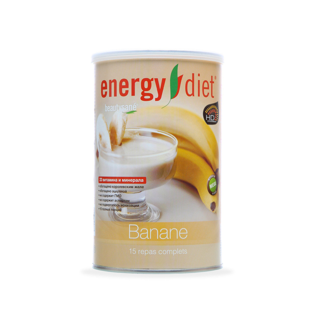 Energy Diet Коктейль Банан, 15 порций, 450 г. #1
