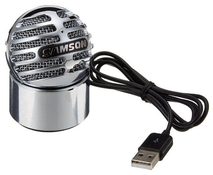 Samson Микрофон студийный METEORITE CHROME USB, хром #1