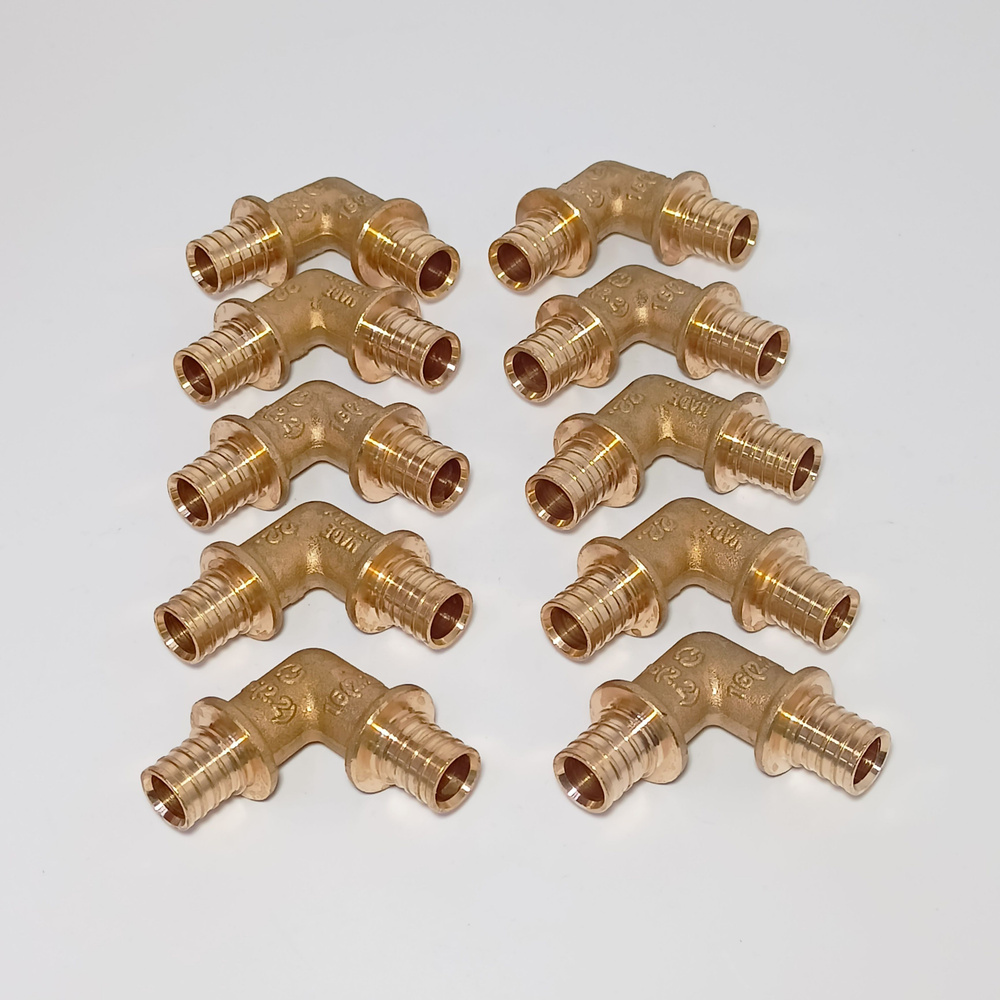 Угольник надвижной 16мм STOUT, фитинг аксиальный универсальный, для ...