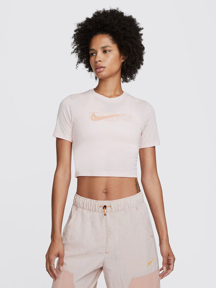 Футболка Nike W Nsw Tee Slim Crp Swoosh #1