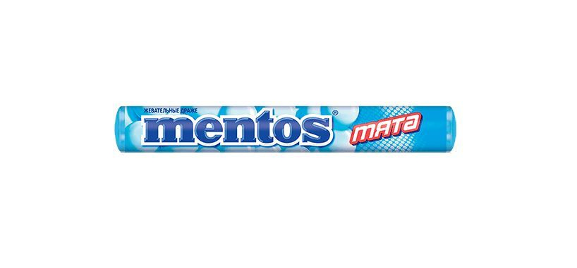 Жевательное драже Mentos Мята 14 шт, комплект: 12 упаковок по 37 г  #1