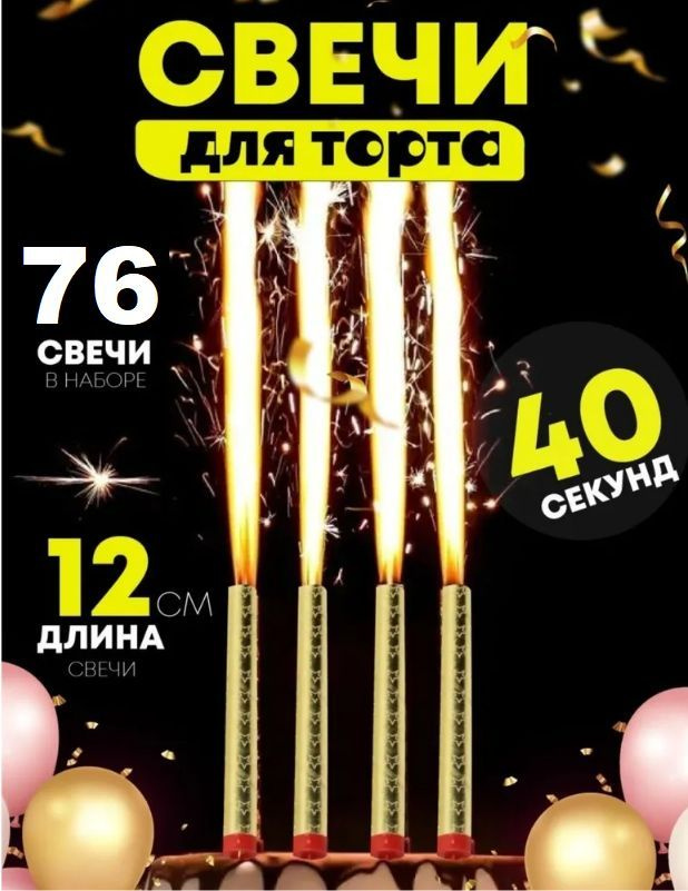 Свечи для торта #1